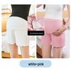 Maternity Ice Silk Safety Pants, Three-Quarter Length, Anti-Exposure, Lightweight for Summer.