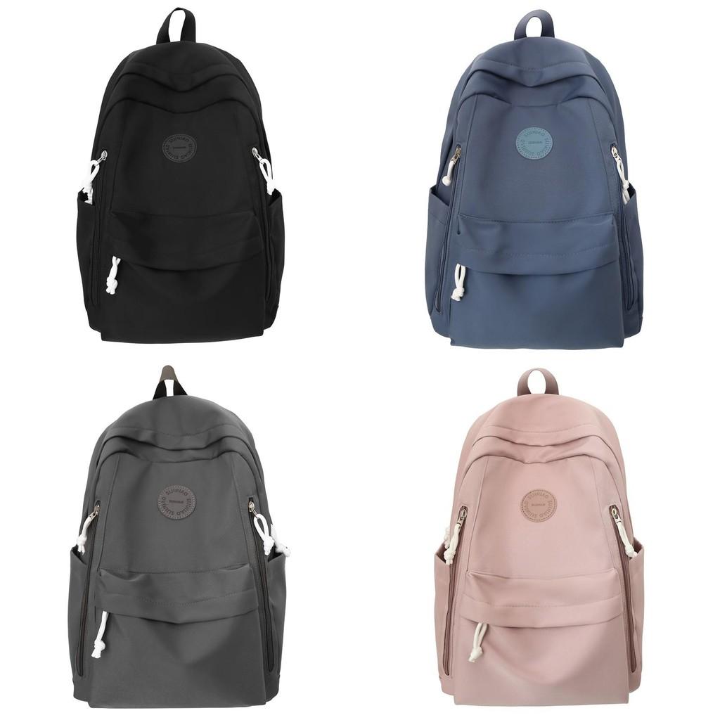 Five Star Pointed Pendant Bookbag Large Capacity Breathable Straps Bags School