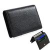 New multi-functional card bag, genuine leather business card bag, fashionable Japanese and Korean cowhide business card holder, change bag.