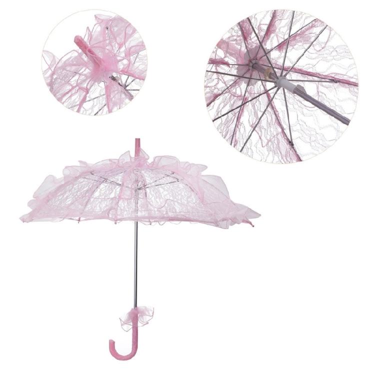 Jedinečné krajkové dekorativní deštníky, více barev, pro pódiová vystoupení, Halloween