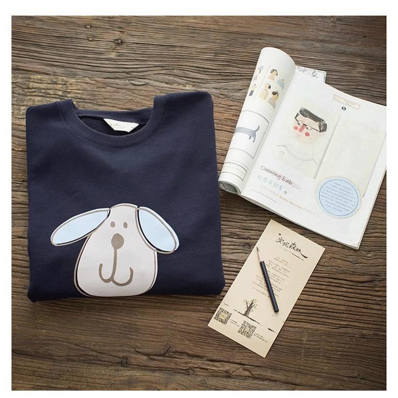 Plus Size Fleece-lined Maternity Sweatshirt Dress Set - Autumn/Winter 2023 Collection
