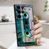 Retro Cassette Tape Printed Silicone Phone Case For Samsung Galaxy S26 S25 Ultra S24 Plus S23 S22 S21 S20 A15 A35 A54 A55 Cover