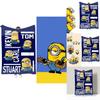 Minions Blanket With Geometric Pattern For Dorm Room And Office Comfort