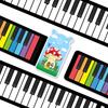 Roll Up Piano, 49 Key Multifunctional Electronic Piano Keyboard Foldable Hand Roll Out Piano, Educational Soft Keyboard