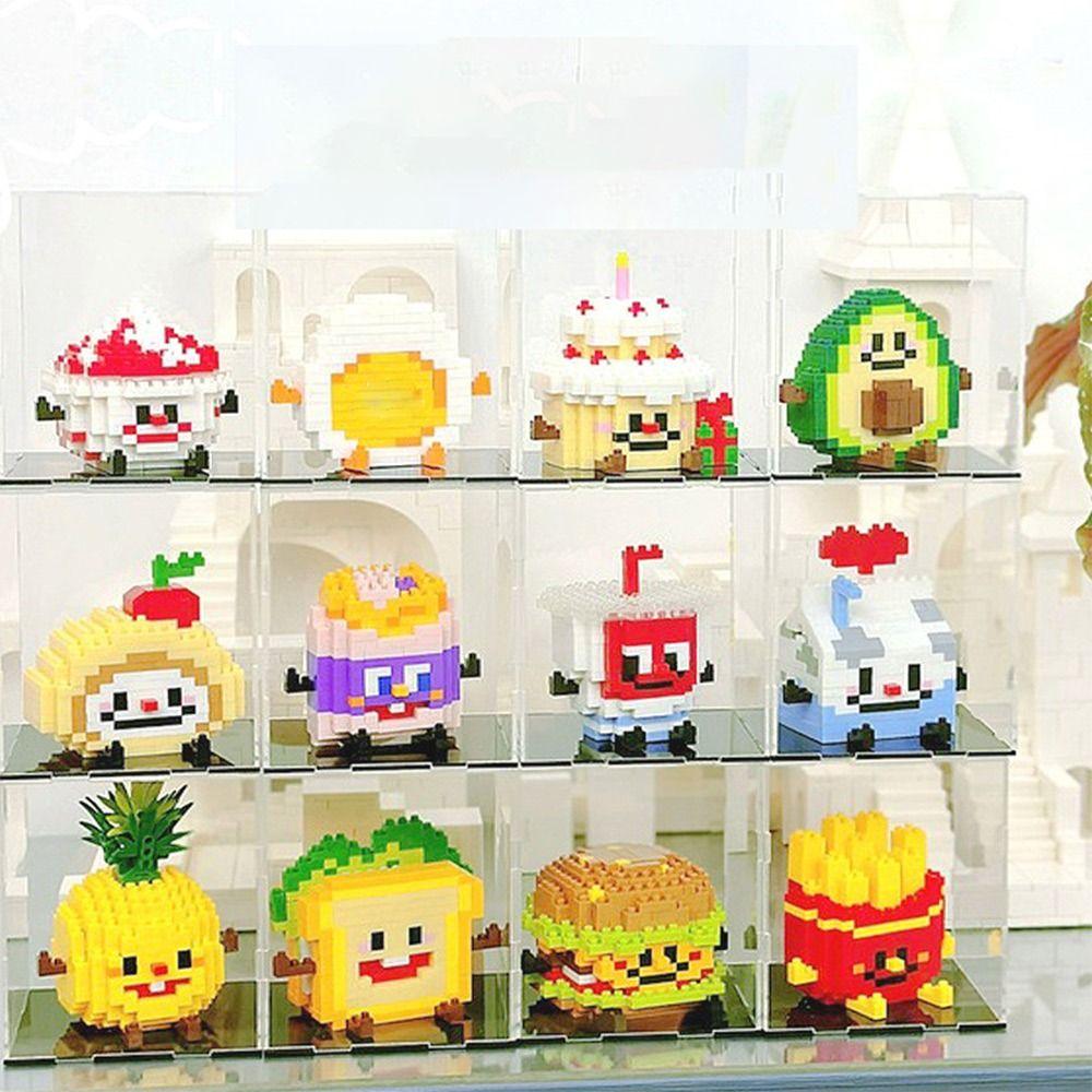 DIY 3D Model Bricks ABS Plastic Puzzle Assembly Toy Creative Assembling Toys  Gift