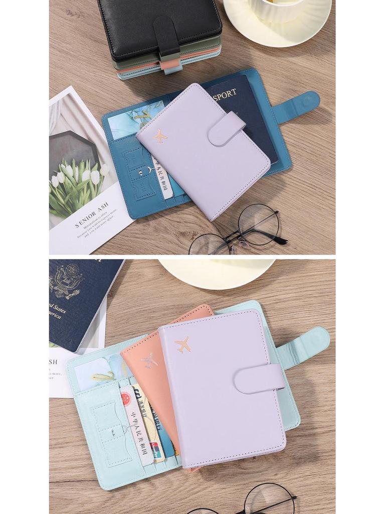 Cross-Border Multi-Card Passport Holder with Passport Clip and Cover