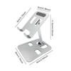 Aluminum Alloy Desktop Mobile Phone Stand Foldable iPad Tablet Support Cell Phone Desk Bracket Lazy Holder For Smartphone Mount 5