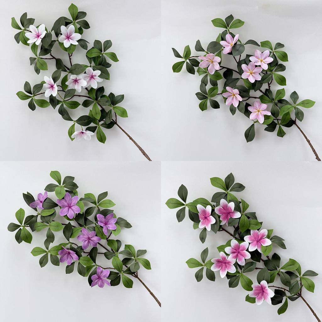 Faux Gardenia Plant With Realistic Leaves For Wedding Decor And Photoshoot Props