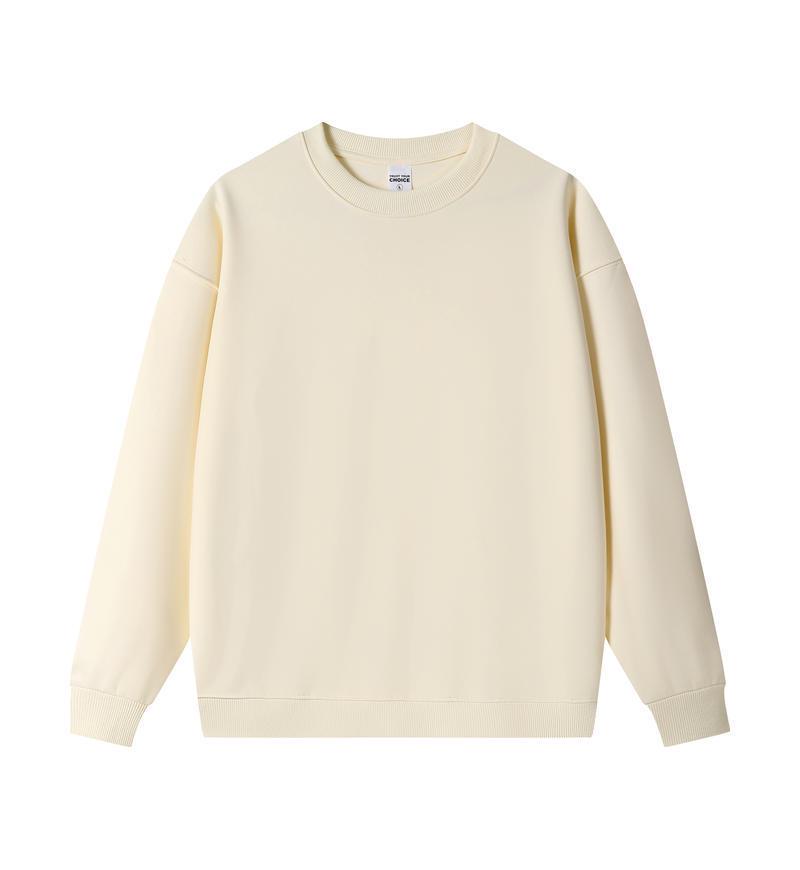 Autumn Winter Women's Round Neck Hoodie - Loose, Heavyweight, Casual Fashion, Multi-color Trends.