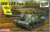 PLATZ Dragon 1/35 WWII Soviet JSU-122 Vs. German Anti-Tank Crew Plastic Model Kit DR6787 (Tank)