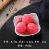Mini Simulation Dish Plate Magnetic Refrigerator Sticker Creative Stir-Fried Fish Ball Pig Foot Chinese Style Sample 5pc/lot