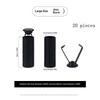 20Pcs/lot Alloy DIY Bag Shoes Garment Lanyard Accessories Metal Rope Ends Stopper Button Cord End Lock Cap Hanging Bell Buckle