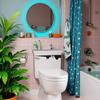 Blalck 3D Toilet Monster Funny Bathroom Seat Decor Removable Sticker Wall Art Decal Toilet Lid Decals