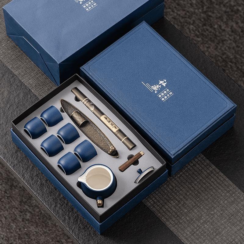 National Trend Retro Ceramic Tea Set Gift Box