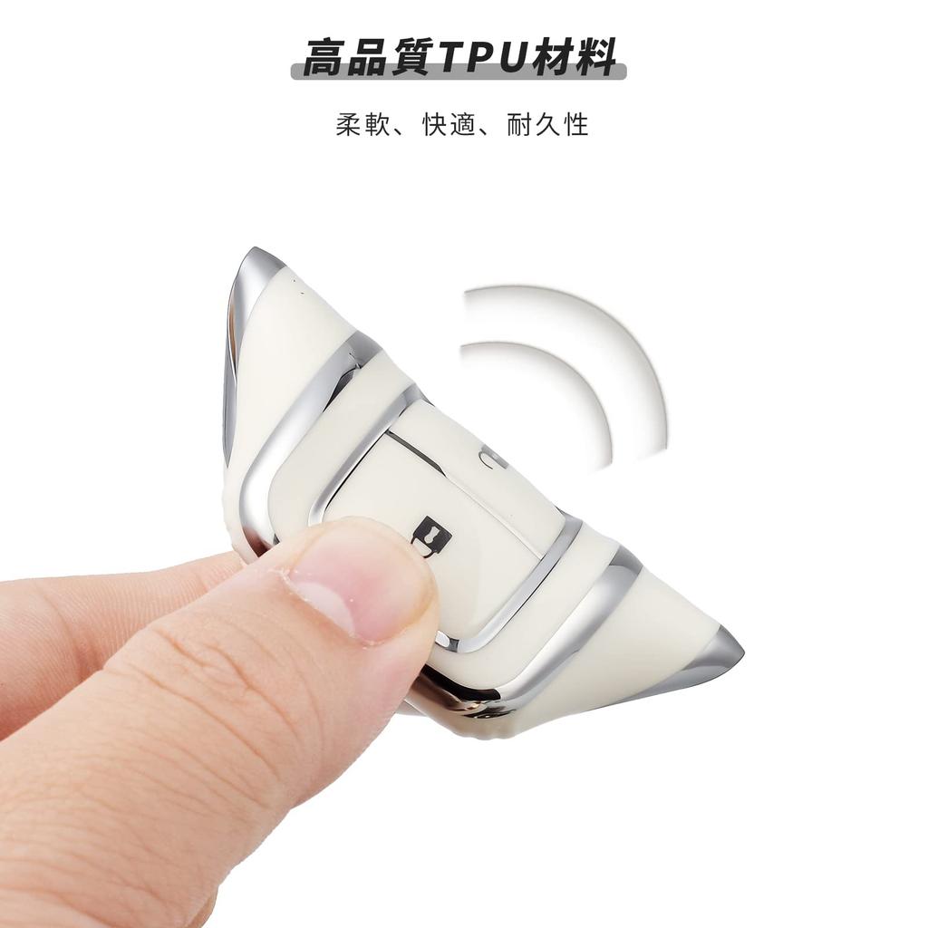 OFFCURVE Honda Key Fob Cover Compatible with Vezel, RU Series, New Freed, New Fit,