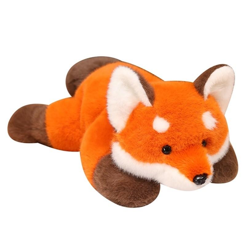 Fox Adorable Cartoon Plush Animal Doll Pillow For Children Baby Companion Sleep