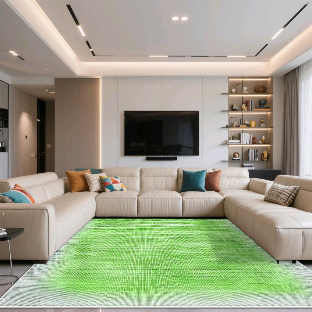 Modern Style Solid Color Living Room Home Rug Gradient Non-slip Cute Girl Room Decor Bedend Carpet Easy Clean Entrance Door Mat