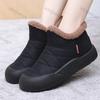 Women Thickened Warm Short Plush Waterproof Snow Boots Trend Winter  Slip-on Ankle Boots Woman Non Slip Platform Cotton Shoes