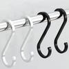 5Pcs Clothes Hanger Clasp Bathroom Organization Storage Holder Kitchen Tools Hanging Hook S Hook