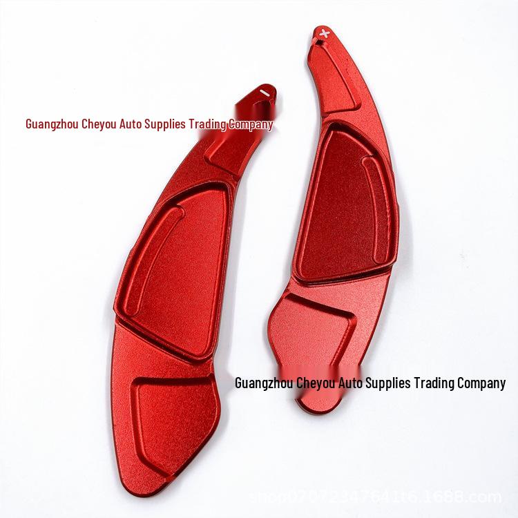 Applies to MG6, Roewe: Forged Aluminum Alloy Steering Wheel Shift Paddles.