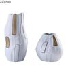 Creative Modern Design Ceramic Vase Plant Pots Table Decoration Ornaments Flower Arrangement Floral Vase Room Aesthetic Decor