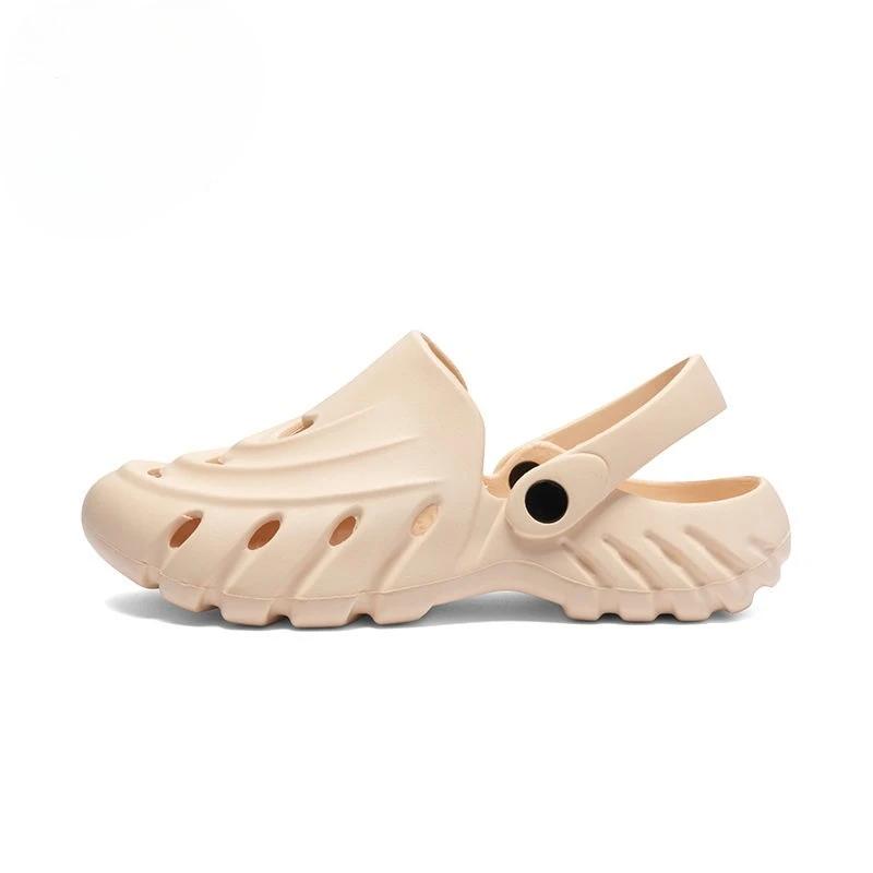 Fashion Hole Shoes Men's Sandal Beach Number 41 Descount Original Clearance Sale In Welcome Deal Daily Use Big Size 39 Eva Pvc Male Shoe