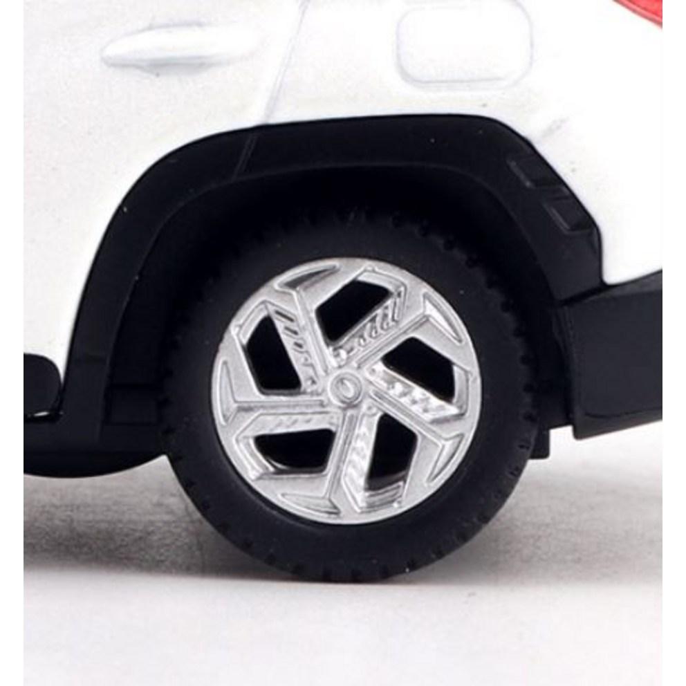 Hyundai Tucson 2020 Diecast Minicar - Cremeweiß Perlmutt Edition