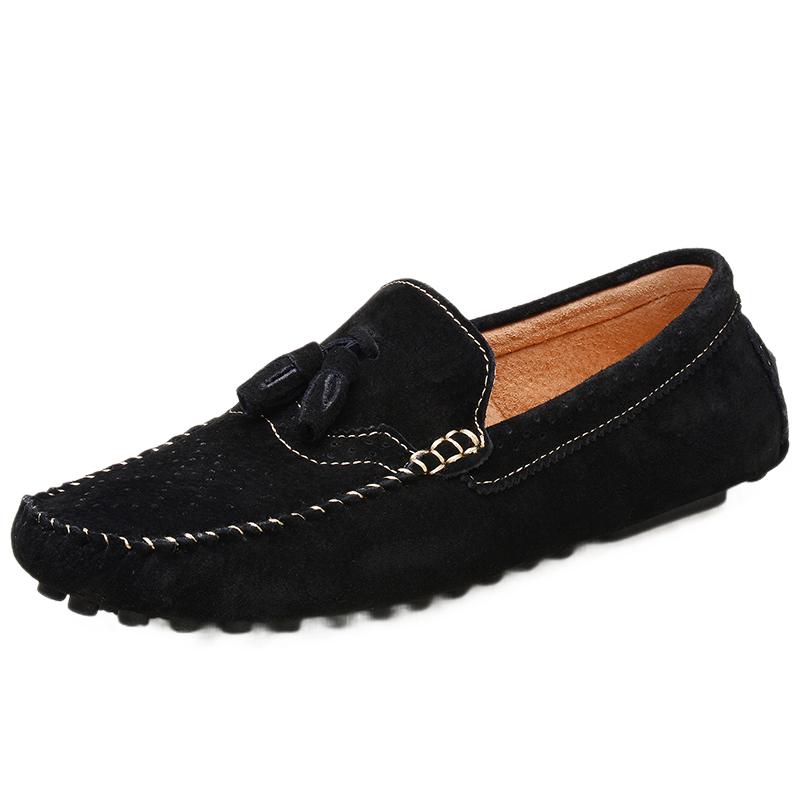 Ležérní boty pánské slip on mokasíny kožené boty pánské Móda 2024