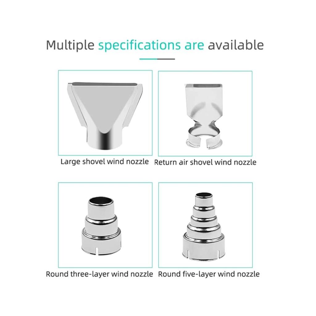 220V 2000W Heat Gun Variable Temperature Advanced Electric Hot Air Gun Power Tool Hair Dryer for Soldering Thermoregulator