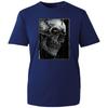 T-shirt Scheletro Edgy Vintage Grafica Teschio Usurata Gotica Alternativa Tee UK