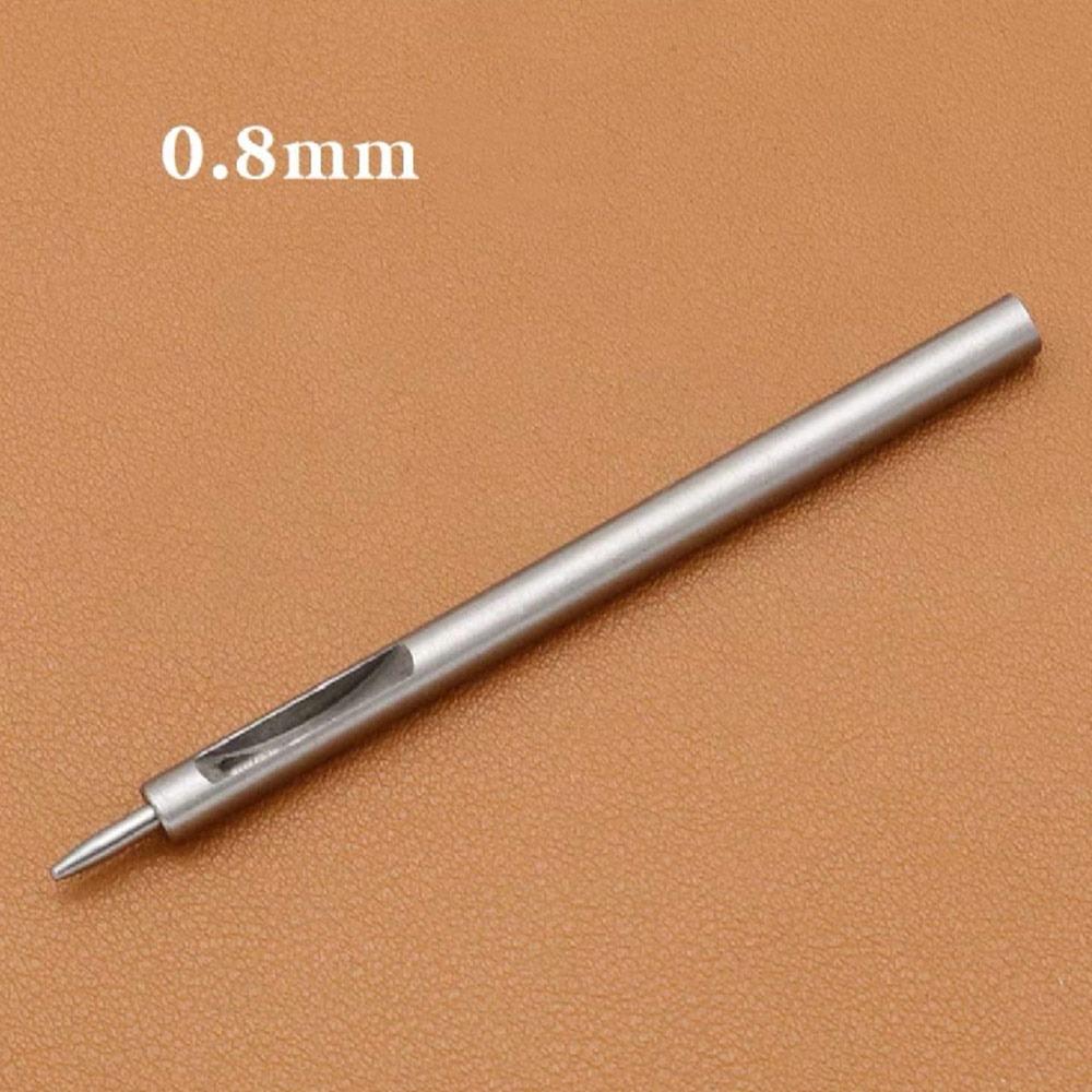 1Pcs Straight Head Leather Craft Tool DIY Leather Punch  Sewing Bag Shoes Belt Watch Band