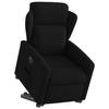 VidaXL Fauteuil inclinable électrique noir tissu 3303156