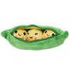 Plush Toy Soft Throw Pillow Stuffed Pea Pod Toys Kids Gift