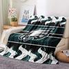 Philadelphia Eagles Print Flannel Blanket, High Quality Comfortable for All Seasons, Home Decor, Warmth and Comfort, Perfect for Christmas Gifts