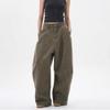 Women's High Waist Baggy Pants Wide Leg Trousers Vintage Loose Fit Casual Denim Jeans for Streetwear Daily Wear
