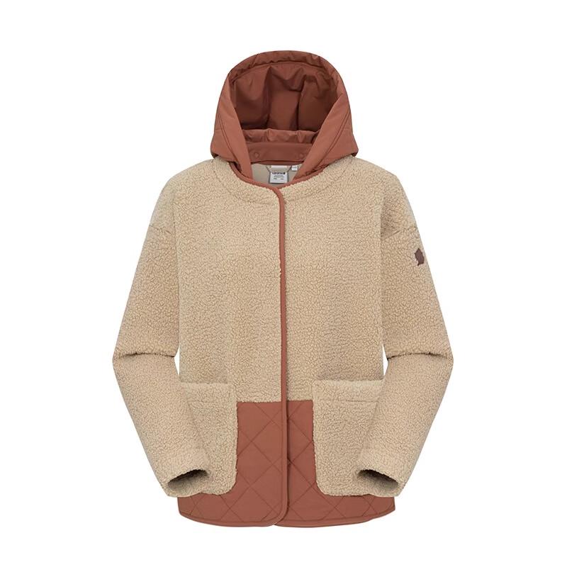 LAFUMA Women's Teddy Fleece Patchwork Jacket