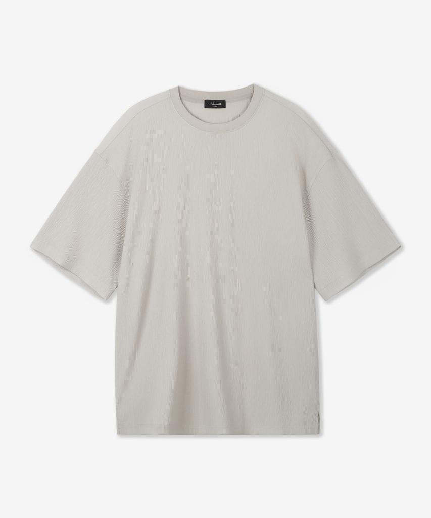 Tienjiti Kinoshita Seersucker Tee (Light Beige) Tnts6E200I2