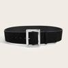 Trendy Suede Leather Wide Belt Luxury Design Business Waist Strap Trouser Dress Belts  Gifts