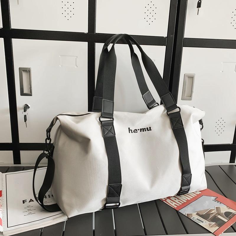 Travel bag Light business trip luggage Large capacity short trip messenger bag Leisure sports fitness bag Women