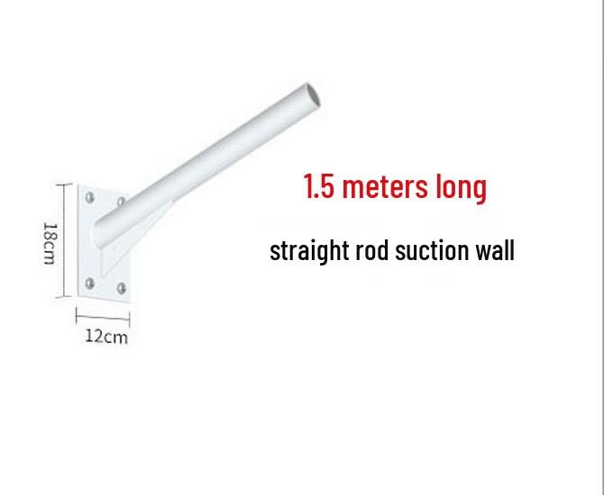 Wall-Mounted Cantilever Streetlight for Courtyard and Utility Pole