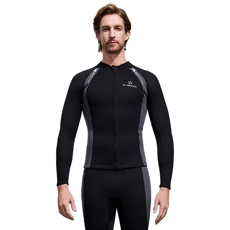 3mm Neoprene Wetsuit Jacket Long Sleeve