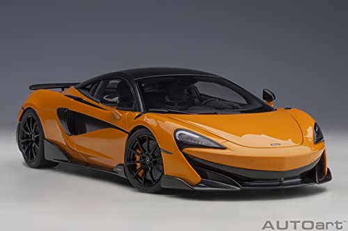 AUTOart 1/18 Scale McLaren 600LT Orange/Carbon Roof Finished Product 76084