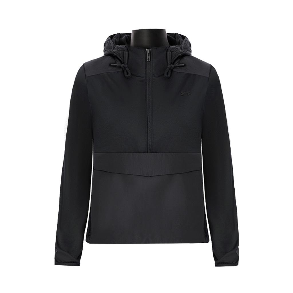 Under Armour Half-Zip Sports Training Running Slim Outdoor Warm Jacket Women Jackets 1382157-001