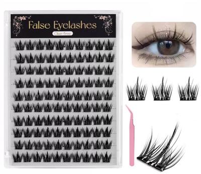 Partial False No Glue Easy To Apply for Everyday Large Eyelashes, Needed, Self-adhesive, Use, Lightweight, Capacity.