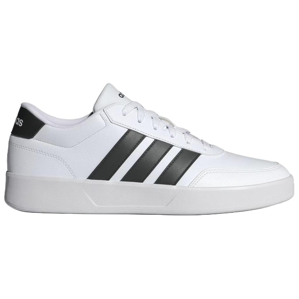 Adidas BREAKNET 3.0 Casual Shoes Unisex White Black JR3547