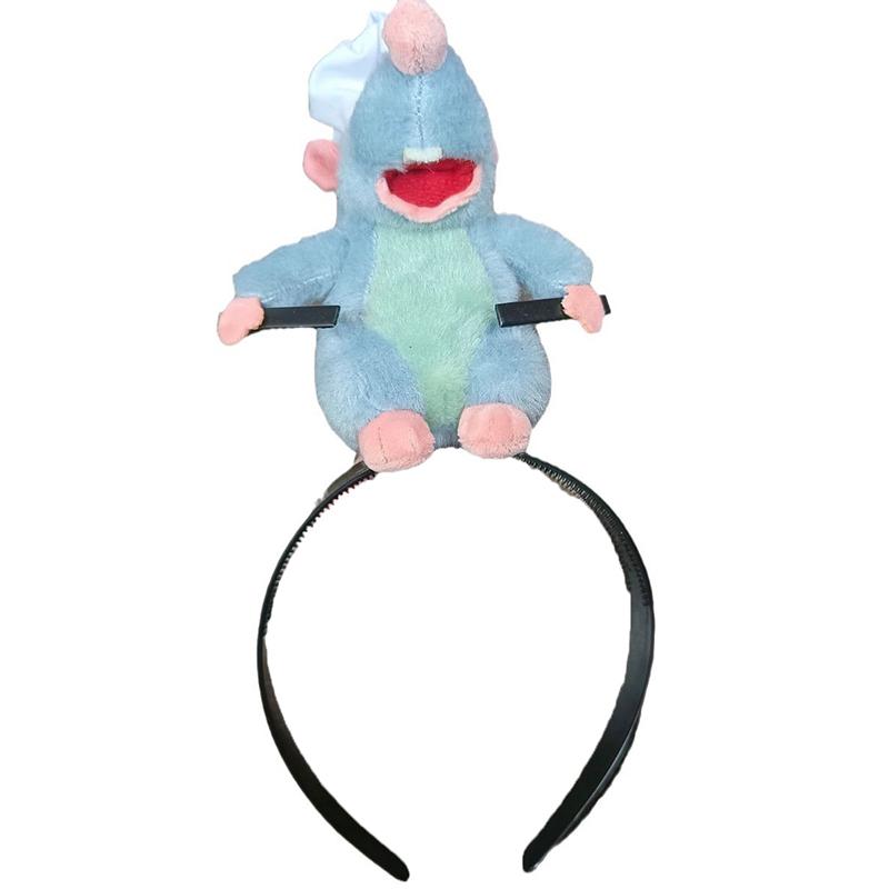 Creativitate Ratatouille Bentita de păr Noua Bandă pentru păpușă de pluș din desene animate Agraf de păr francez