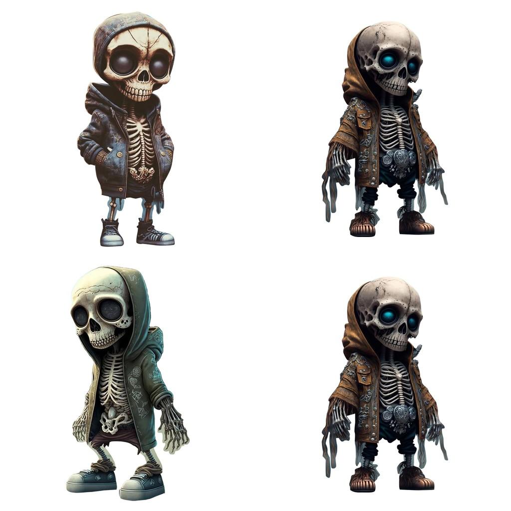 Acrylic Car Decor Skull Halloween Pendant For Vehicle Interior Enhancement