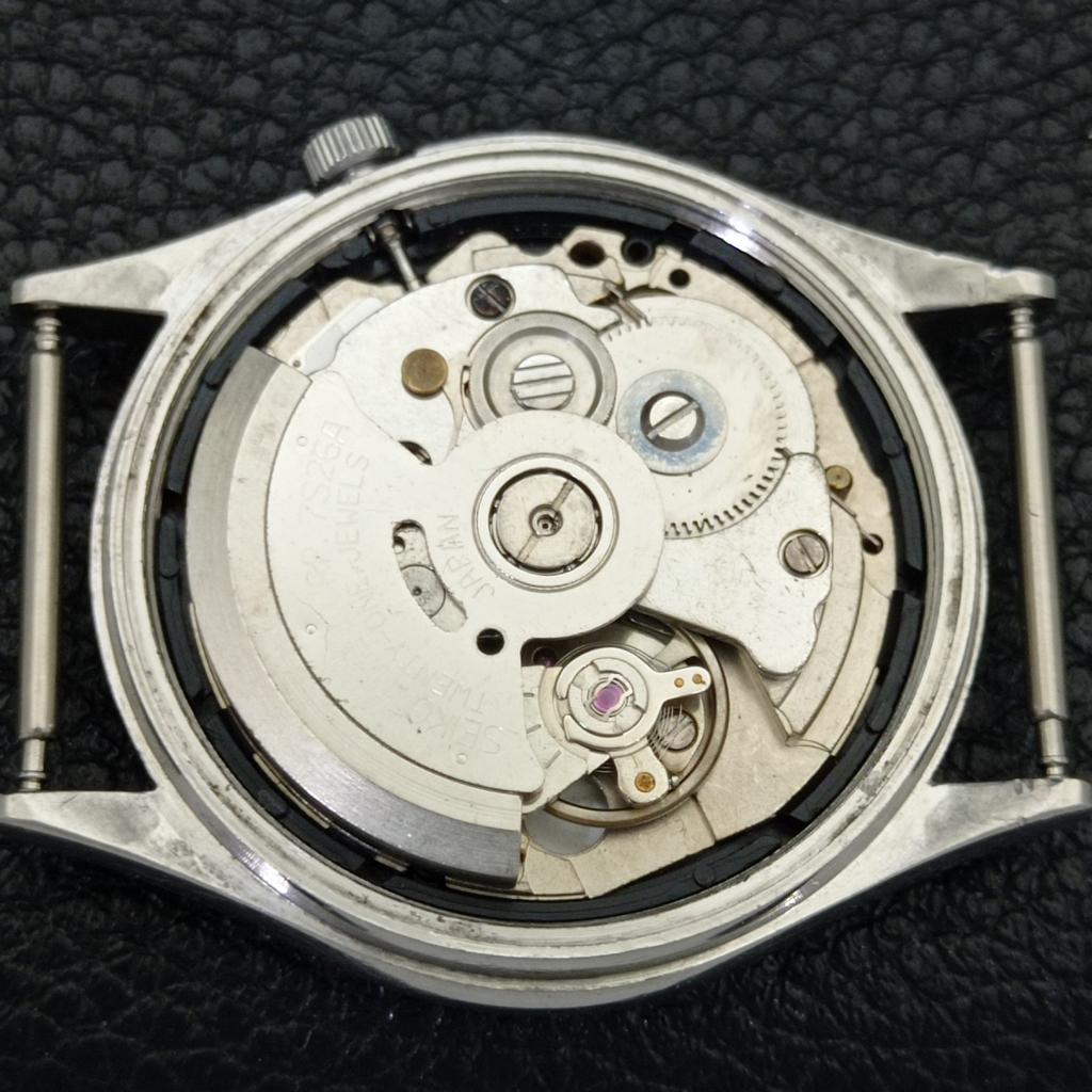 Seiko 5 AUTOMATIC 7S26A JAPAN MENS VINTAGE BLACK COLOR DIAL WATCH A701650-5 R206c-a701650