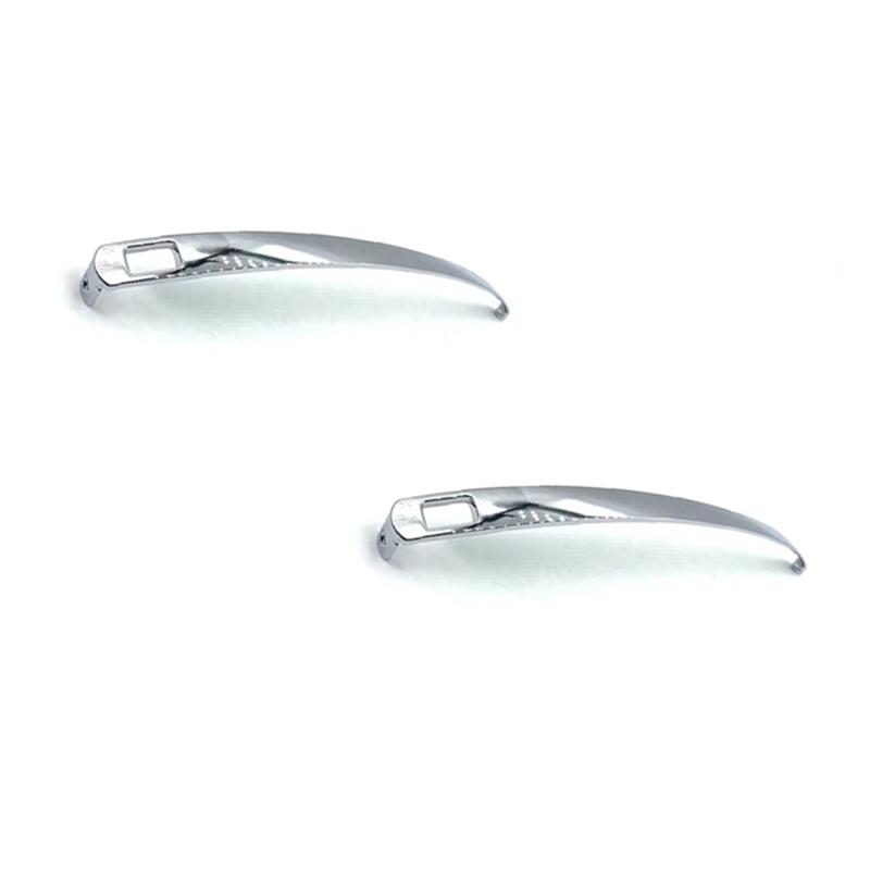 A28G-Chrome Car Door Handle Trim Cover 2PCS For Bentley Continental Gt Gtc 2004-2011 Exterior Door Handle Part Number 3W0837379A