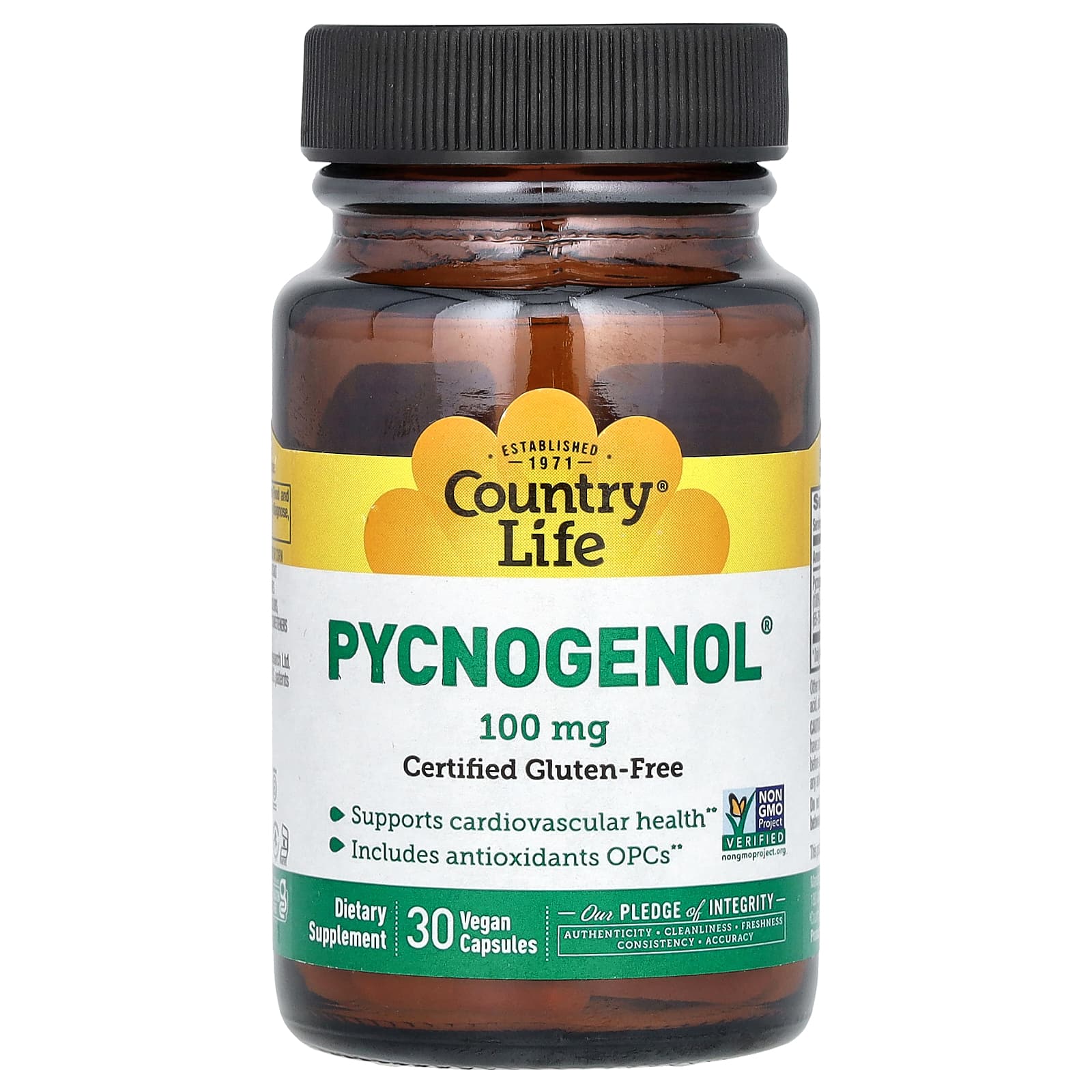 

Pycnogenol, 100Mg, 30 Veggie Caps